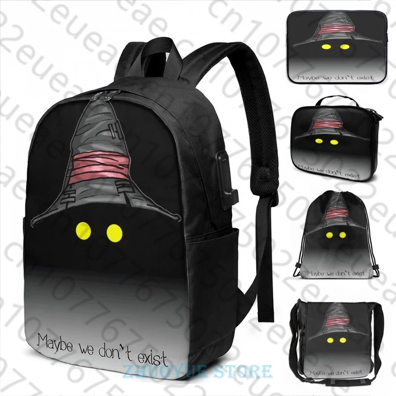 

Возможно, мы не существовали-окончательная фантазия IX (Vivi), рюкзак с USB-зарядкой, мужские школьные сумки, женская сумка, дорожная сумка для ноутбука