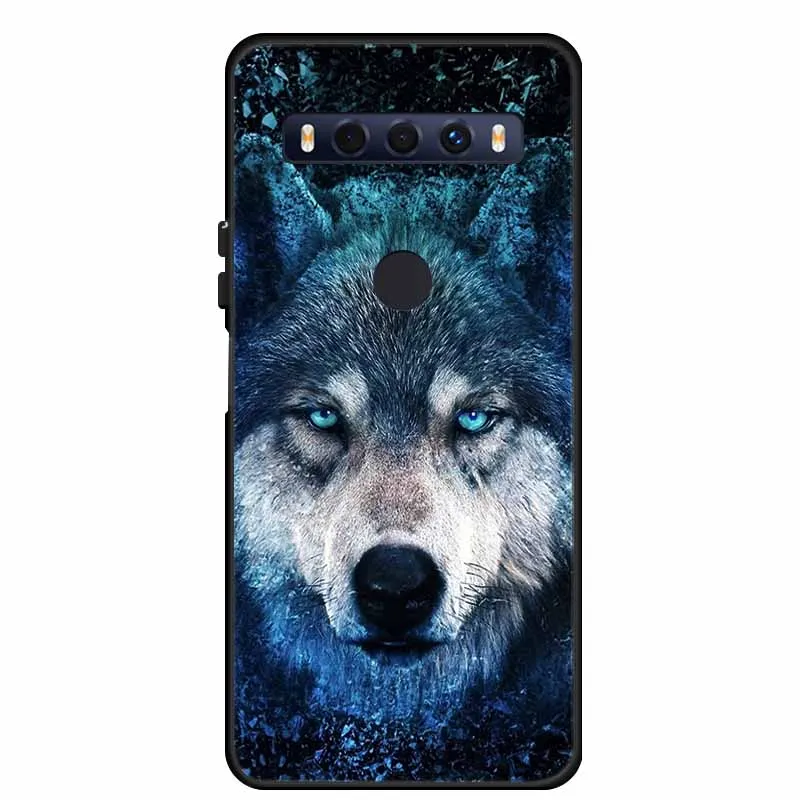 Cartoon Soft TPU Silicone Lion Wolf Phone Case - Stylish Back Cover