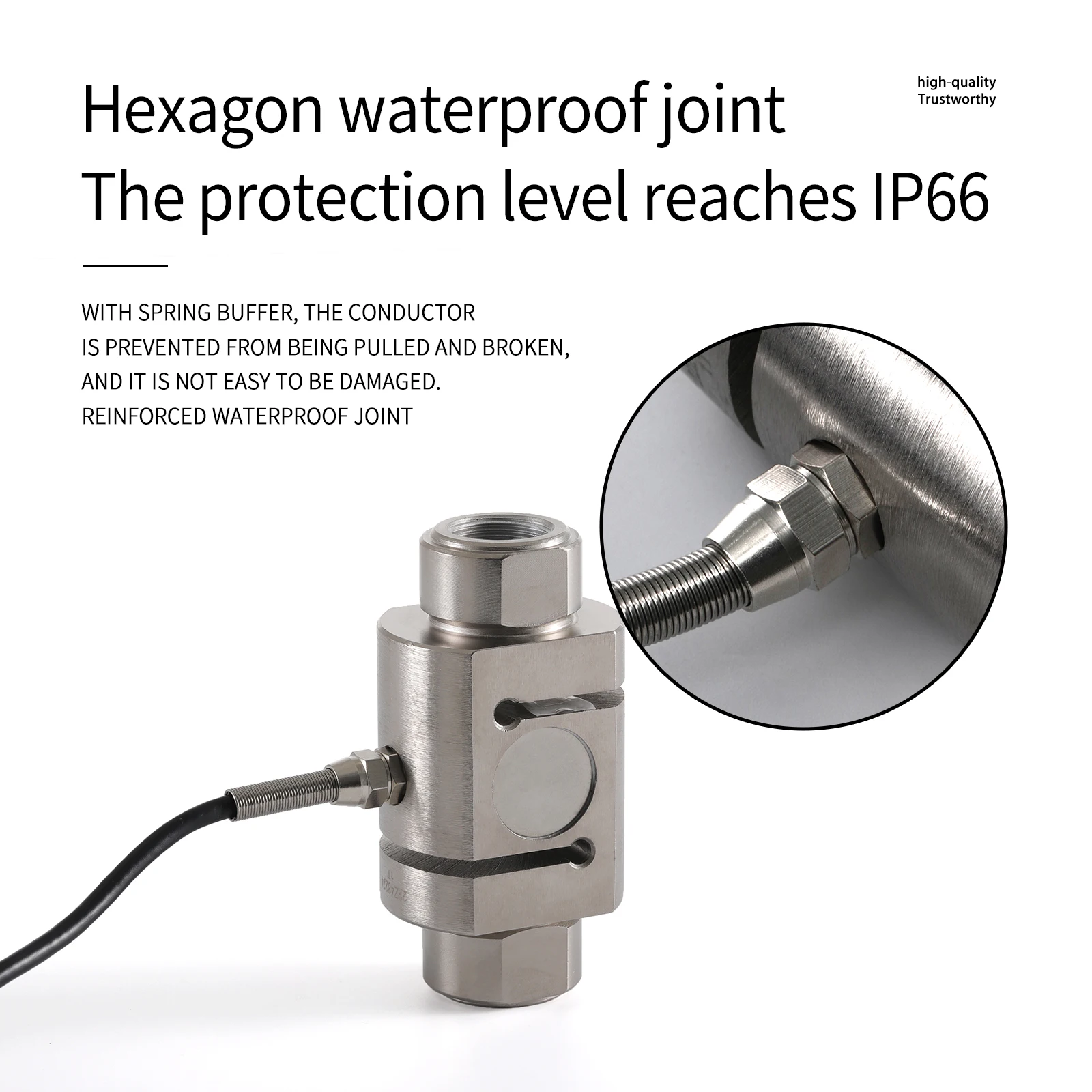 Load Cell Sensors Column S Type Test Tension and Pressure Force Weight Sensor Adapts HX711-200/300/500/700KG-1/2/3/5/10T for sensor module,pressure sensor module,weigh sensor