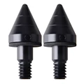 2PCs Rear Black