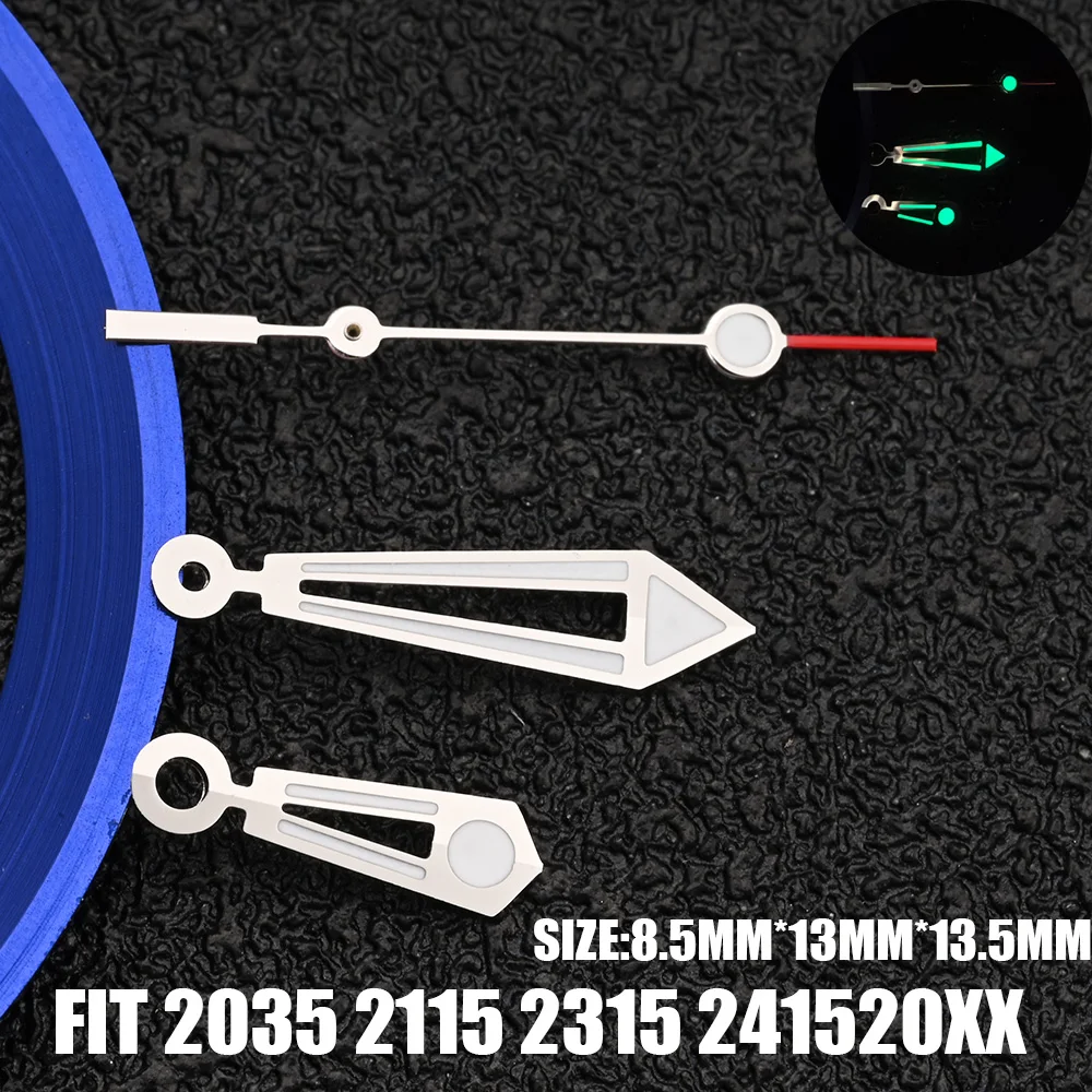 High-Quality Luminous Watch Hands with C3 BGW9 Green Blue Glow