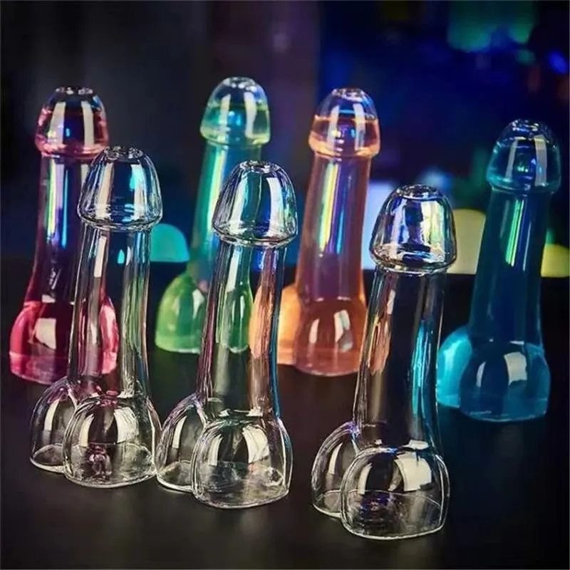 Penis Shot Glass Wine Juice Glass Cup Creative Design Funny Cocktail Mug For Bar Ktv and Night Show Parties glass cup heat resistant coffee glass cup heat resistant glass cup glass water cup