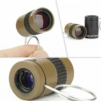 Single Eye Binoculars Pocket 2.5X17.5 Thumb Mirror Single Binoculars Finger Looking Glasses Mini New Year's Gift Camp Equipment 1