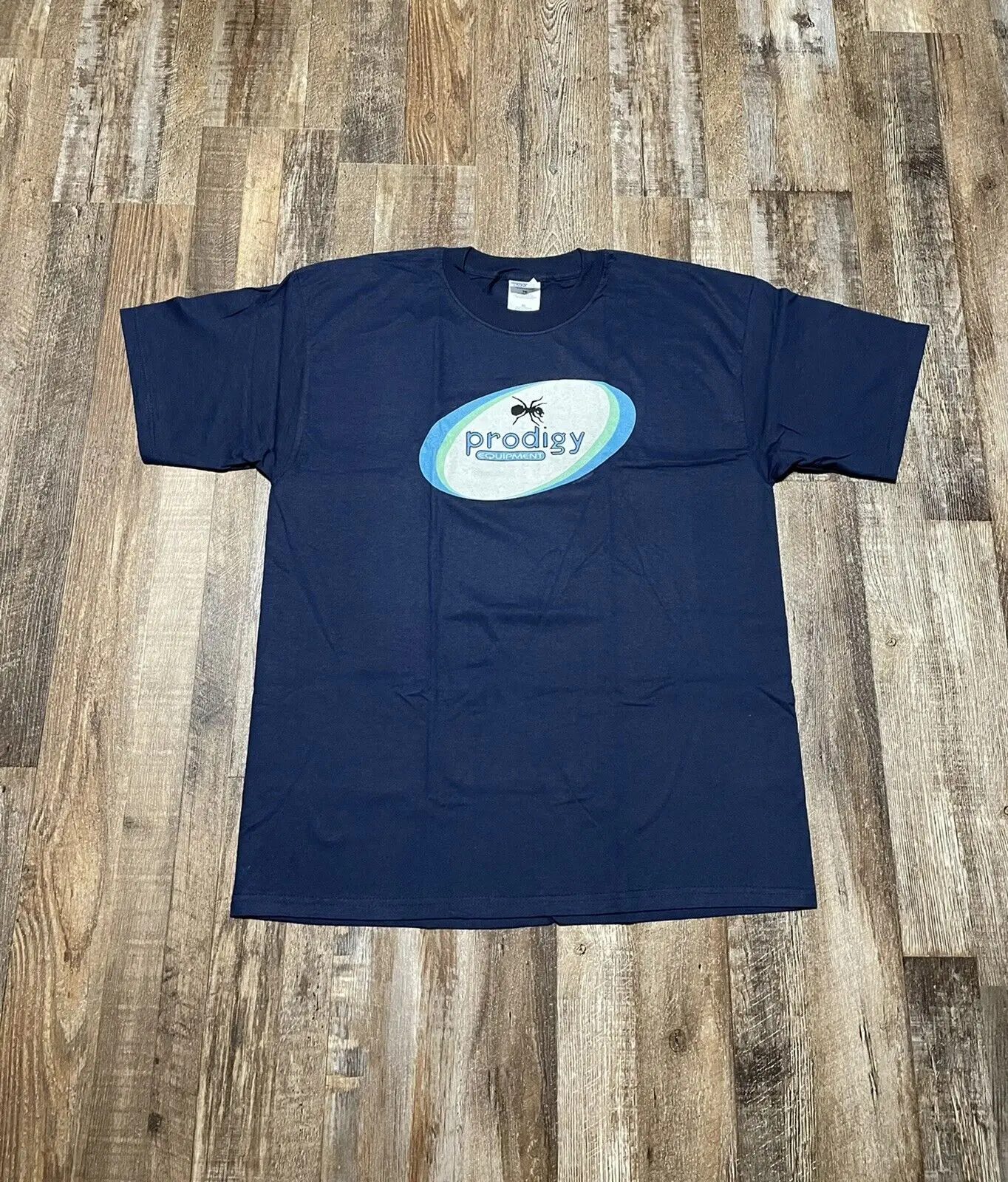 Vintage Anni '90 1997 The Prodigy Fat Of The Land T-Shirt Taglia Xl Techno Edm Ant Logo