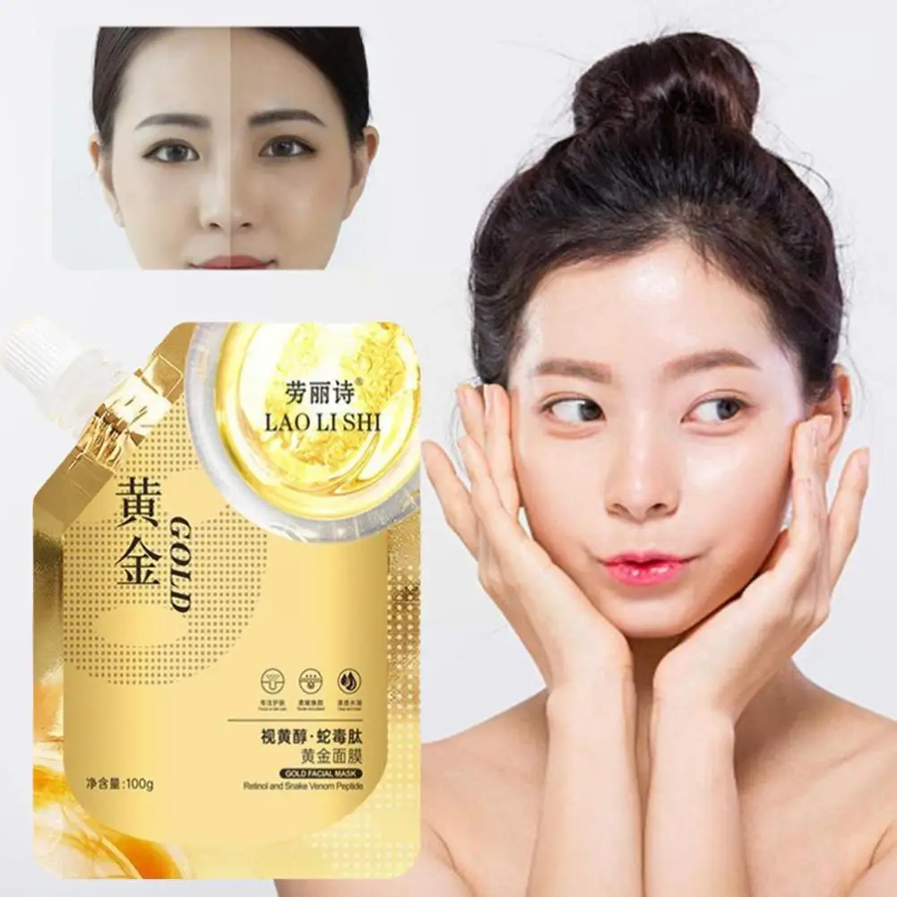 

Golden Radiance Peel Mask Deeply Cleans And Tightens Pores Dark Yellow Blackheads Smear Mask Gently Brightens Skin Tone For W1E9