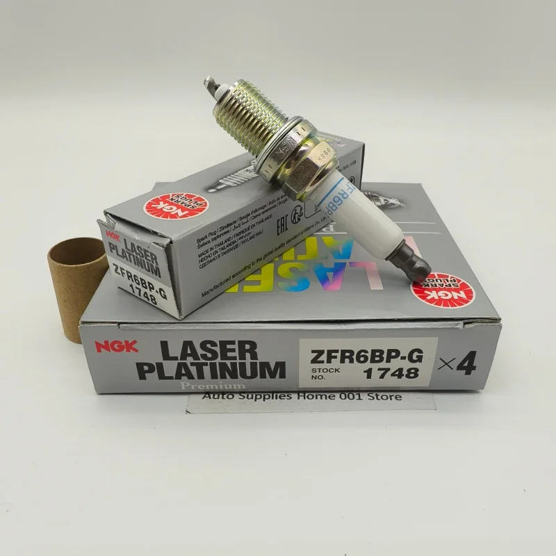 4Pcs Original NGK ZFR6BP-G 1748 Platinum Spark Plug For Chevrolet