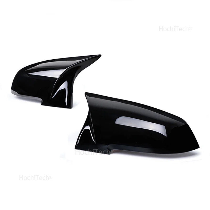 2 조각 백미러 커버 캡 카본 블랙 BMW 시리즈 1 2 3 4 X M 220i 328i 420i F20 F21 F22 F23 F30 F32 F33 F36 X1