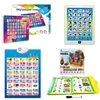Kids Russian Alphabet Words Learning Toys Montessori Book Reading Learn Machines Preschool Early Sensory Educational Toys for Gi 1