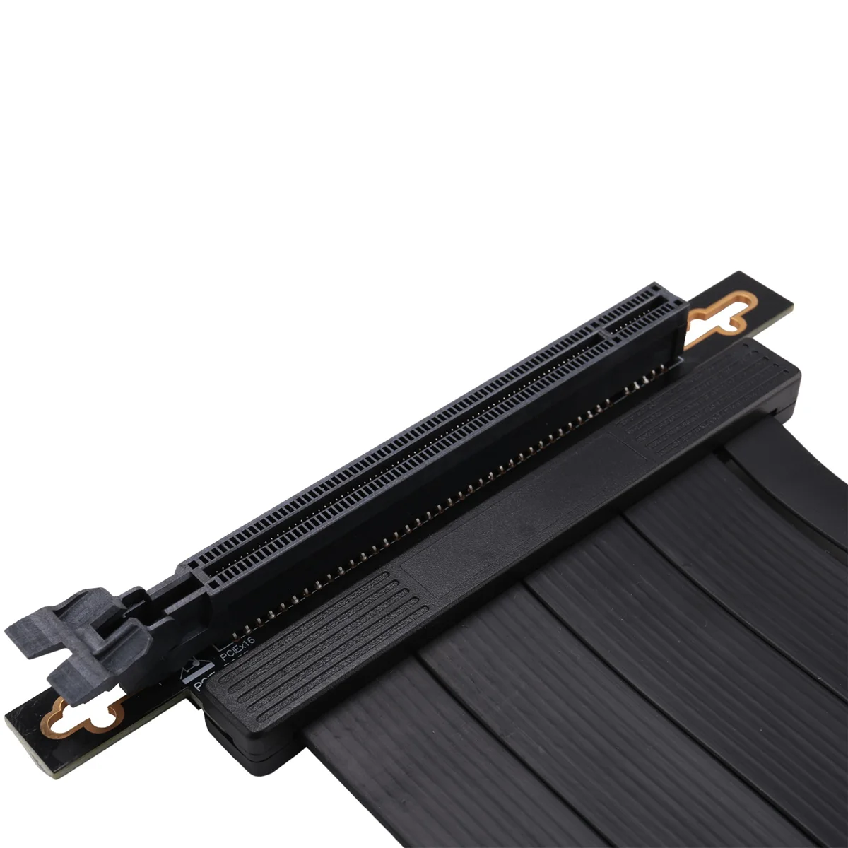 Hot sale PCIE 4.0 16X Riser Cable Graphics Card Extension Cable PCI Express Port GPU Riser Extender,90 Degrees 10cm