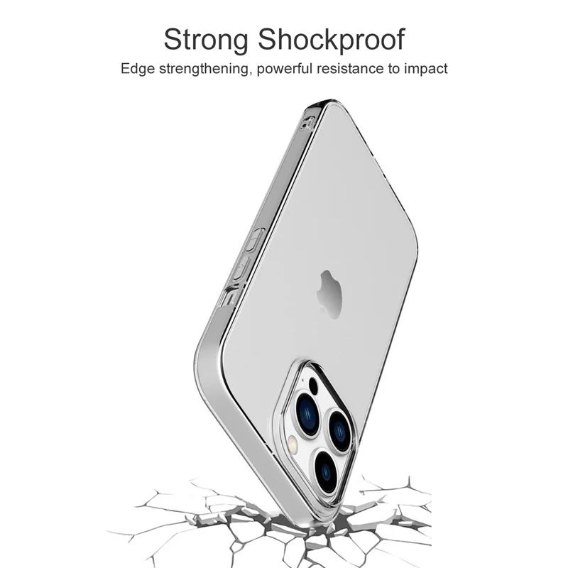 Ultra Thin Clear Silicone Soft Phone Cover - Premium Protection and Style