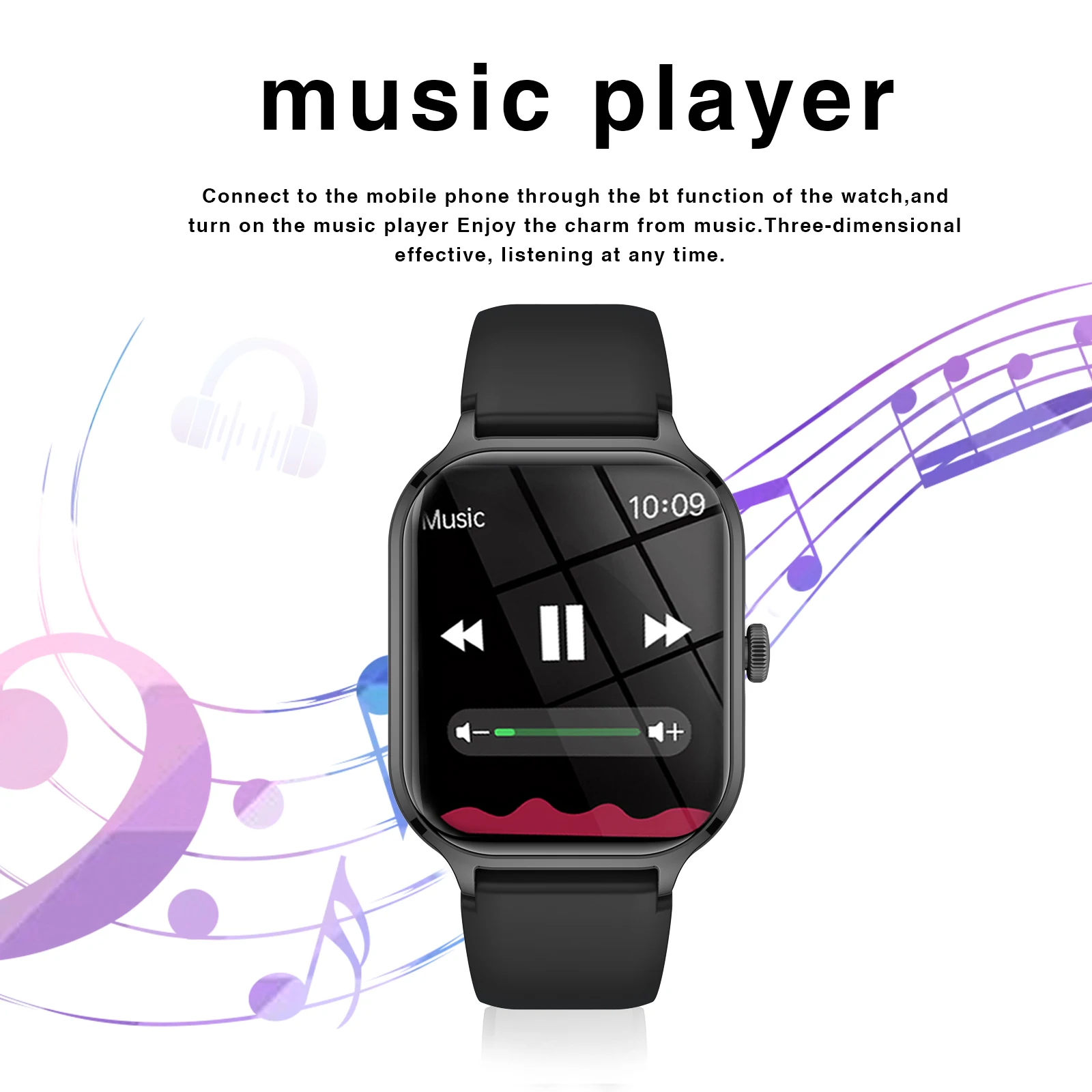 2025 Smart Watch, Wireless Dialing, Multiple Sport Modes, Various App Notifications, Perfect Gift for Holidays, iPhone/Android 5
