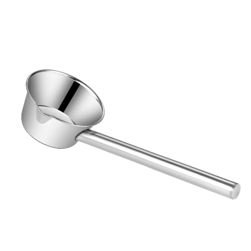 Stainless Steel Water Ladle Long Handle Thickened Soup Ladle Anti Scalding Extended Water Scoop