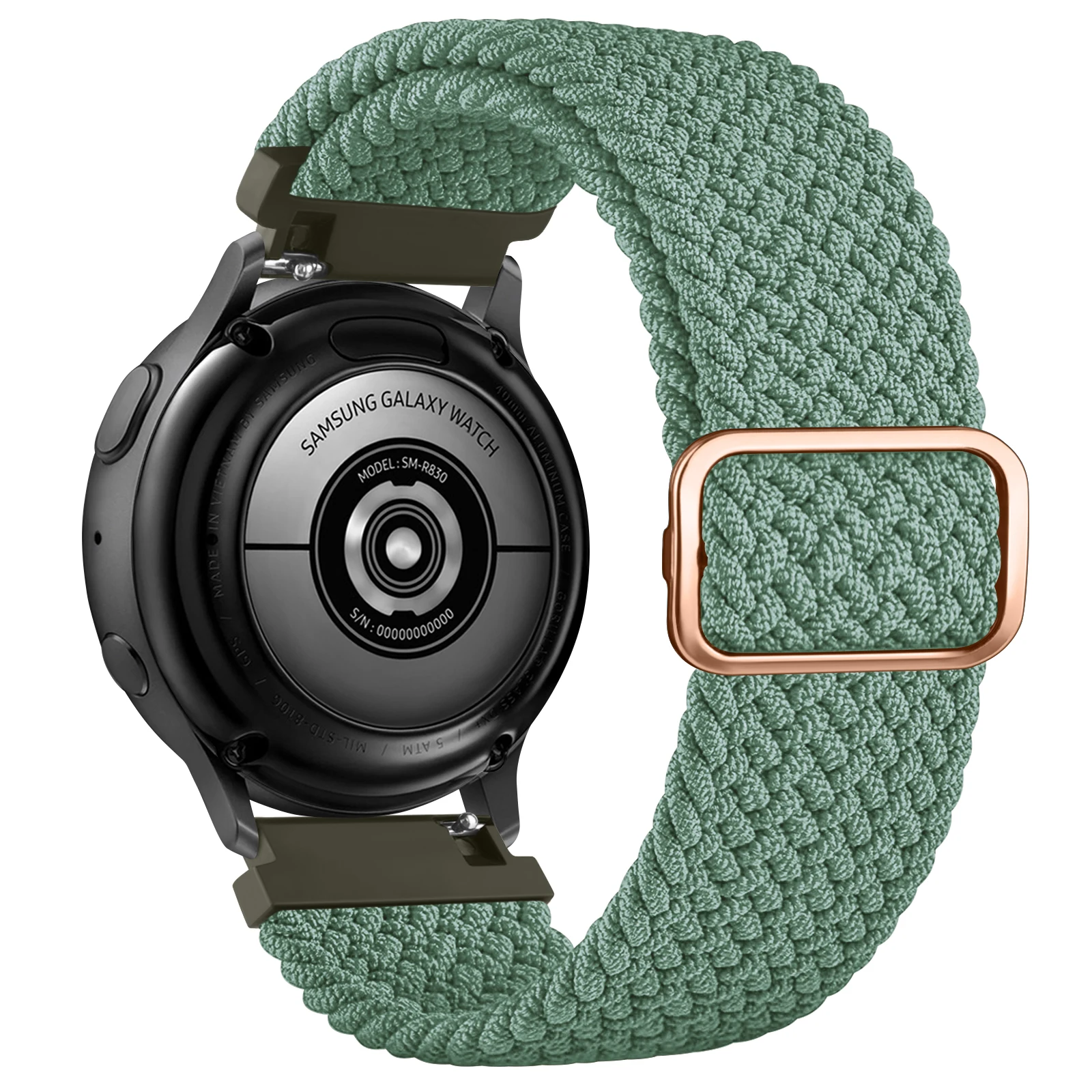 Elastic Braided Watch Strap Bracelet – Premium Adjustable Wristband
