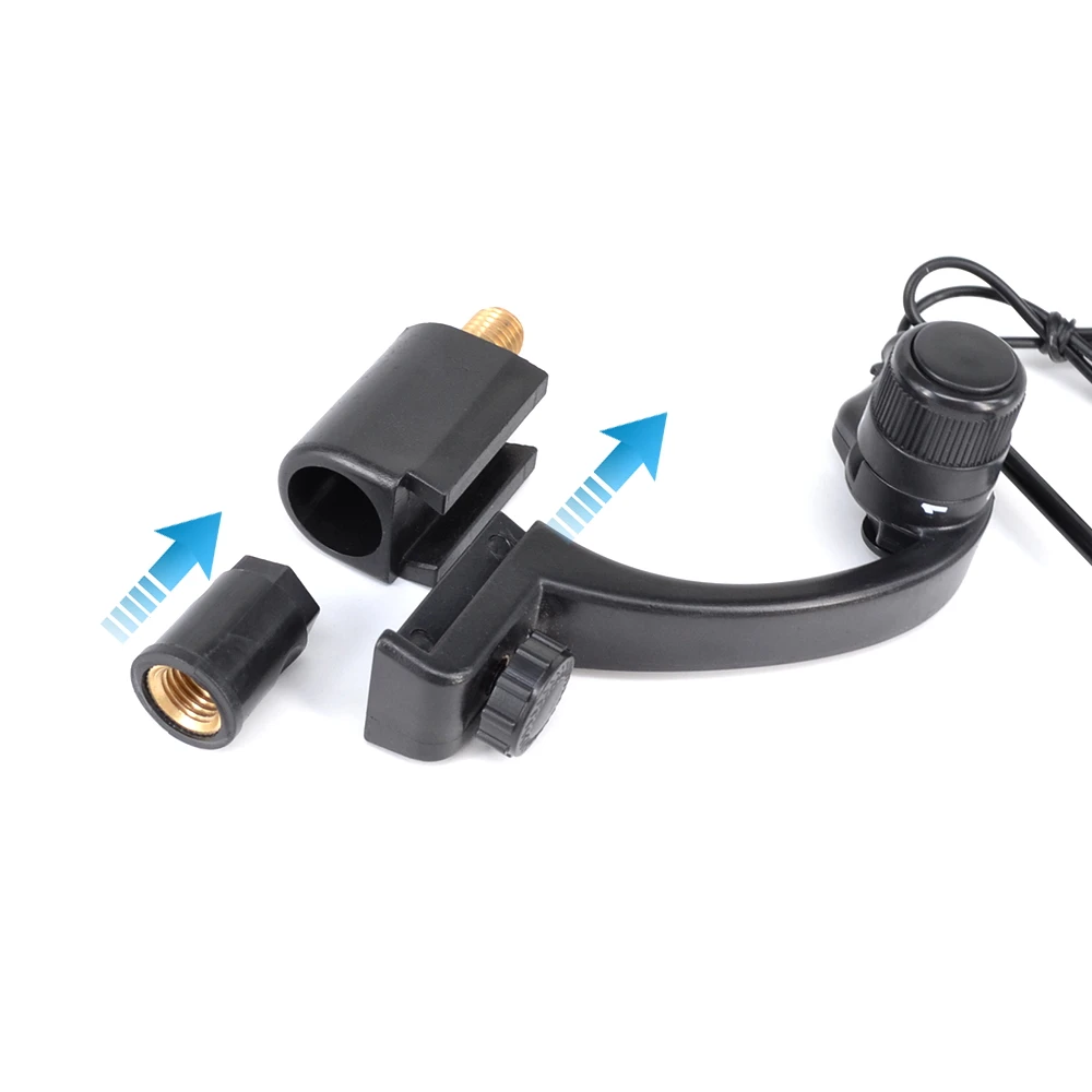Set swingeurs LED Hirisi B2030 pour pêche - Indicateurs de touches avec connecteur rapide interchangeables
