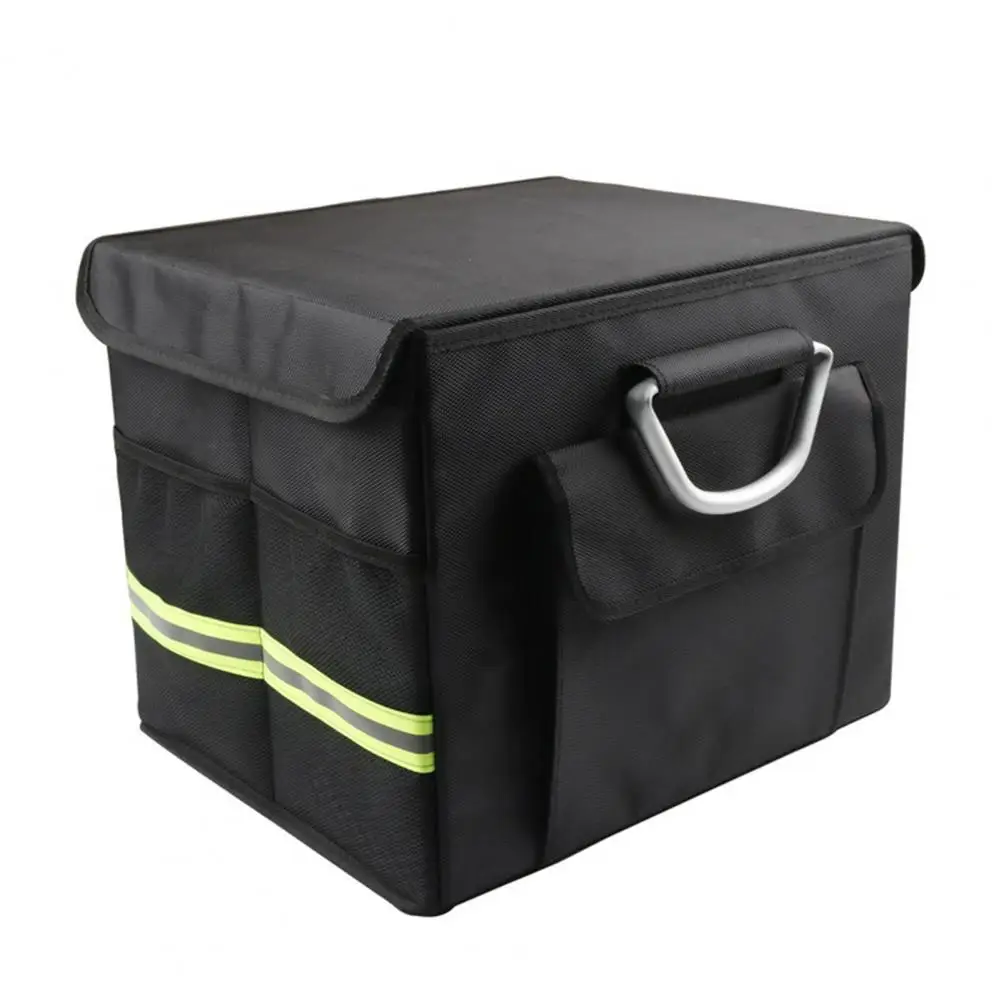 

Sundries Storage Practical with Reflective Strips Oxford Cloth Car Trunk Storage Organizer for Car