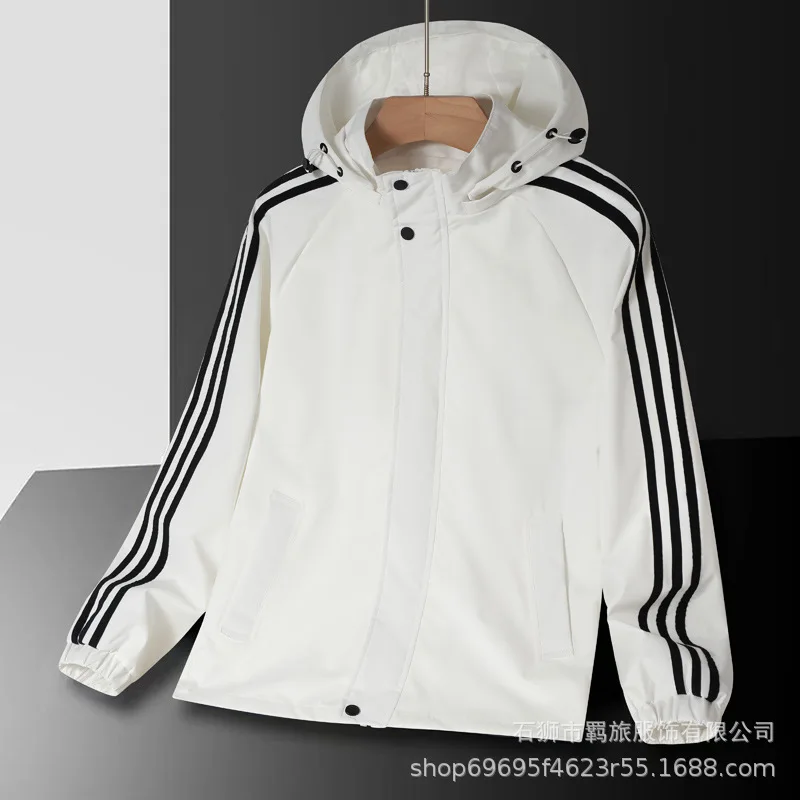 

2023 jacket men's fashion casual men's sports hooded jacket