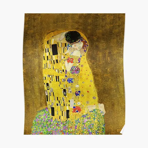 

Klimt The Kiss Poster Funny Room Modern Art Picture Home Decor Print Vintage Painting Mural Decoration Wall No Frame