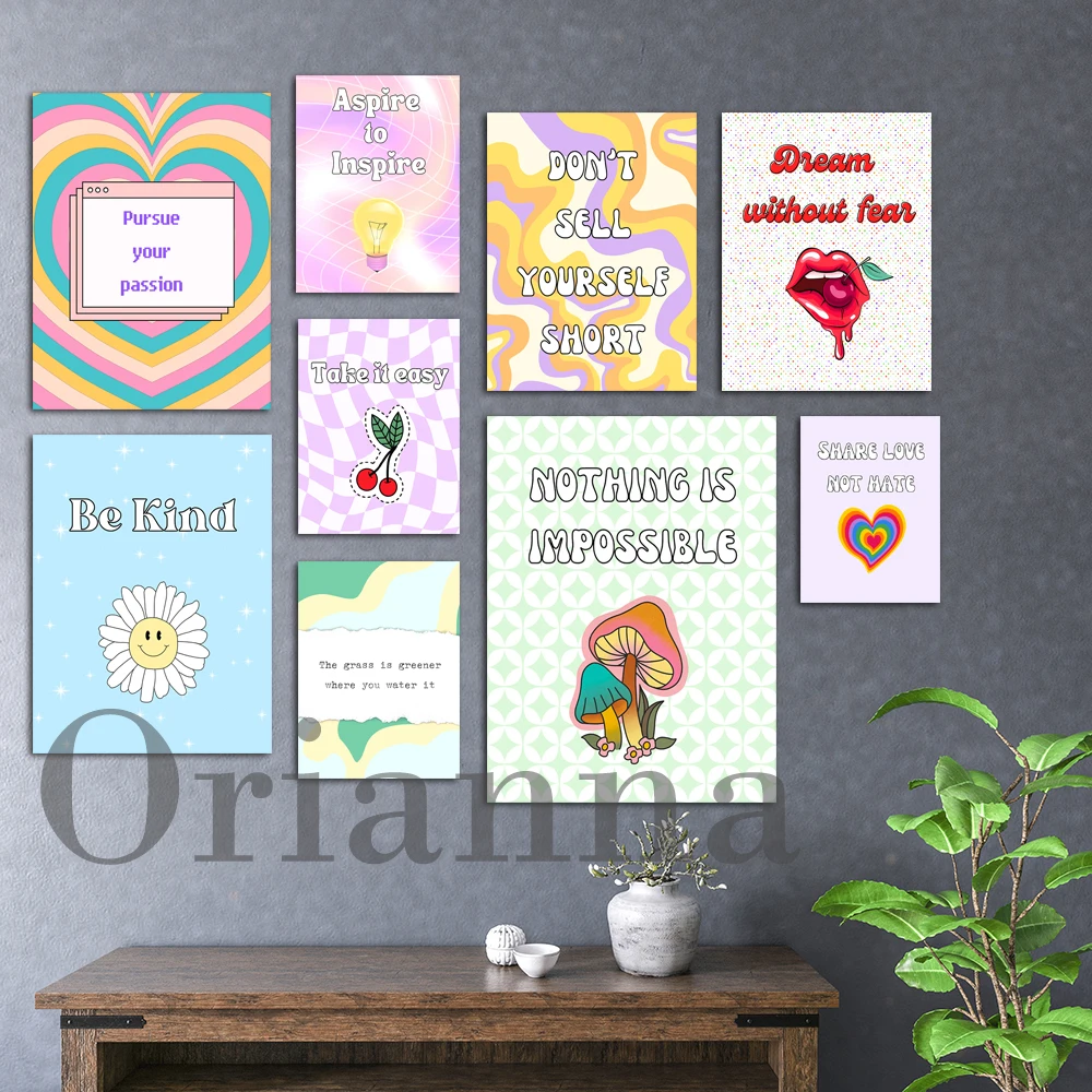 

Retro Wall Art Poster | Quotes About Life | Trendy Prints | Retro Print | Affirmation Wall Art | Office Decor | Home Decor Gift
