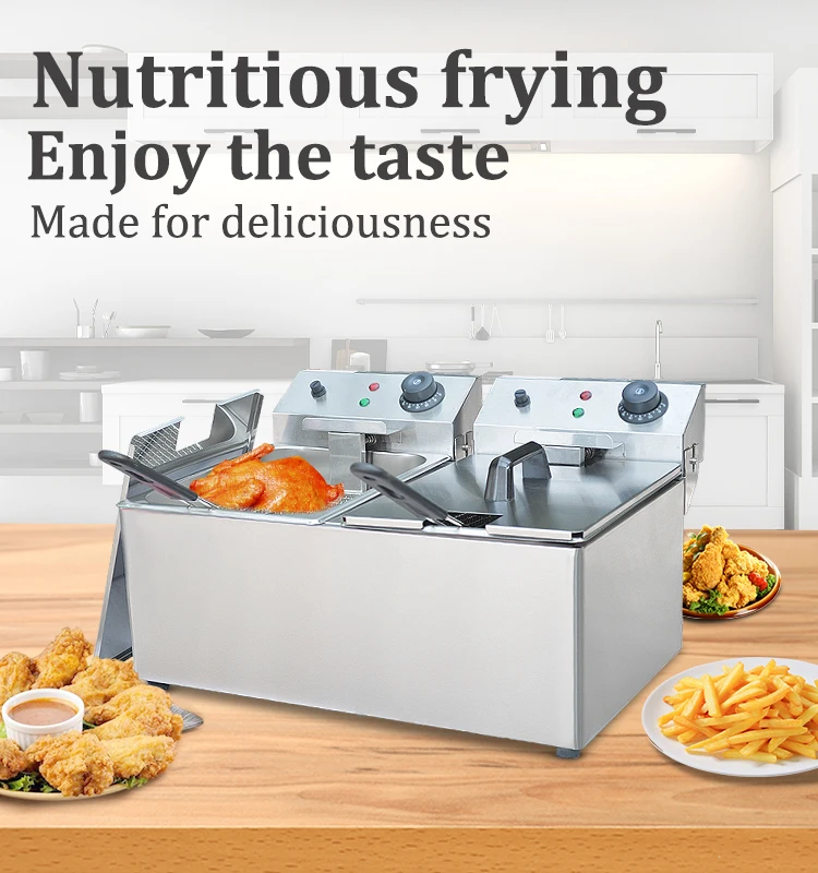 Commercial Potato Plantain Chips Fats Fryer Electric Turkey Industrial Deep Fryer
