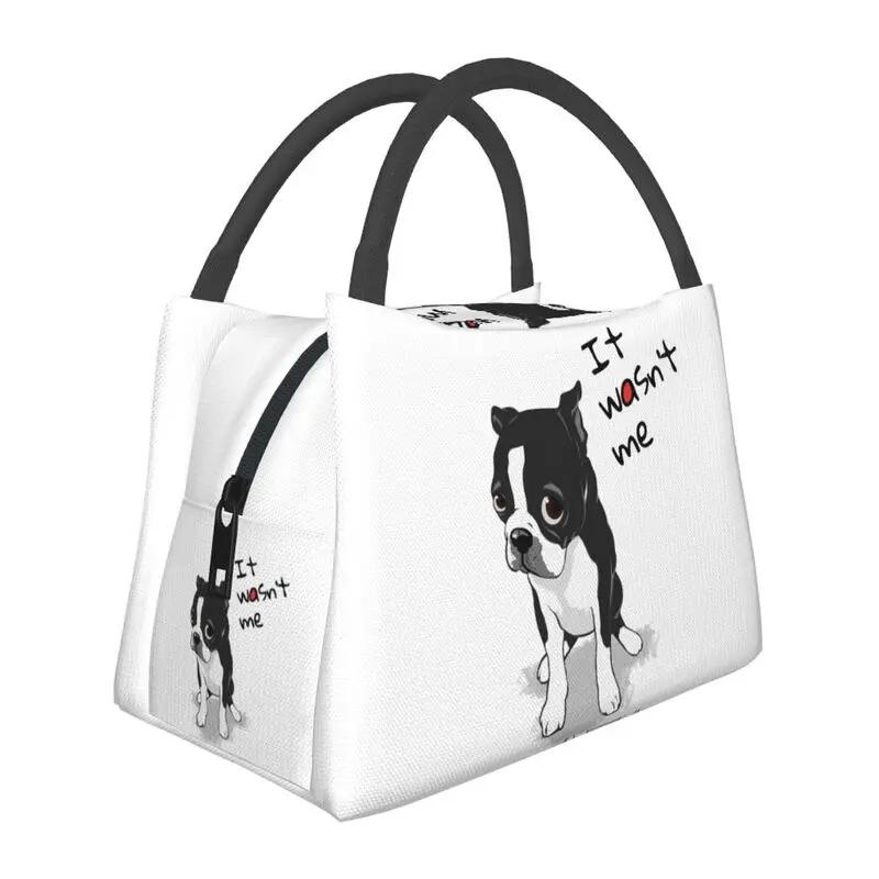 

Сумка для ланча для женщин Boston Terrier It was not Me, герметичная