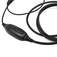PTT Earpiece Headset For Xir P8268 P8668 APX6000 APX7000 APX2000 DP3400 DP3600 DP4400 DP4800 DGP6150 Walkie Talkie 2