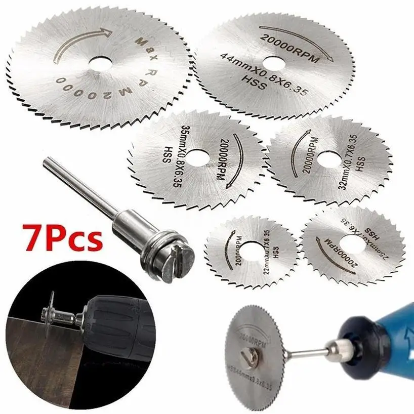 1 Pcs High Speed Steel Small Saw Blade Electric Accessories Woodworking Cutting Blade Set Electric Drill Mini Circular Saw Blade