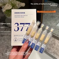 377 blanchiment taches de rousseur Essence éclaircissante Inhibition mélanine décoloration Pigmentation Essence crème soins du visage soins de la peau 2