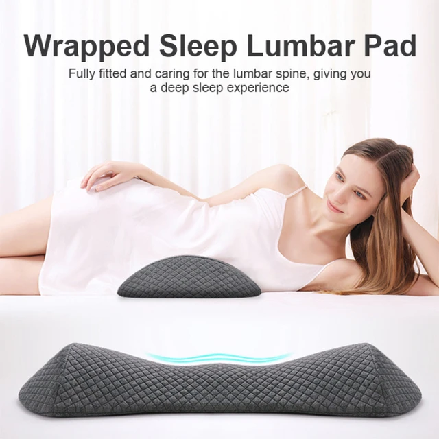 Lumbar Pillow  Waist Cushion - Lumbar Pillow Memory Foam Bed Back Support  - Aliexpress