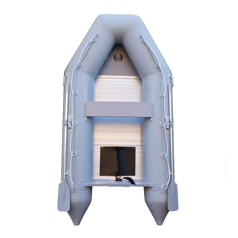 Inflatable Fishing Boats Canoeing Portable Inflat Boat Drifting Fishing Air Dinghy Inflatable Paddle Boat with Paddles and Pump