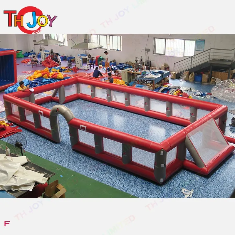15x8m Inflatable Soccer Arena Football Field Pitch Inflatable Soccer Field for Sale 5
