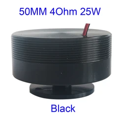 High - Power Resonance Vibration Replacement Speaker (50MM 4Ohm 25W Black)