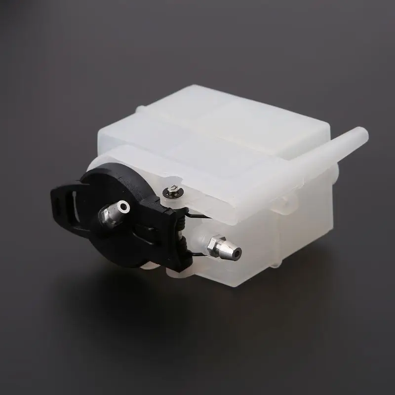 Réservoir carburant HSP 1:10 Nitro RC 02004 – Pièce de rechange blanc/noir