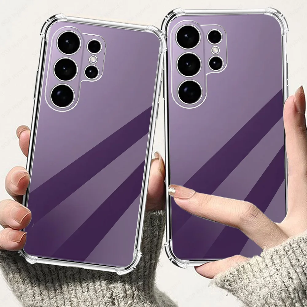 Shockproof Transparent Silicone Armor Cover