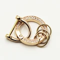 Gold keyring