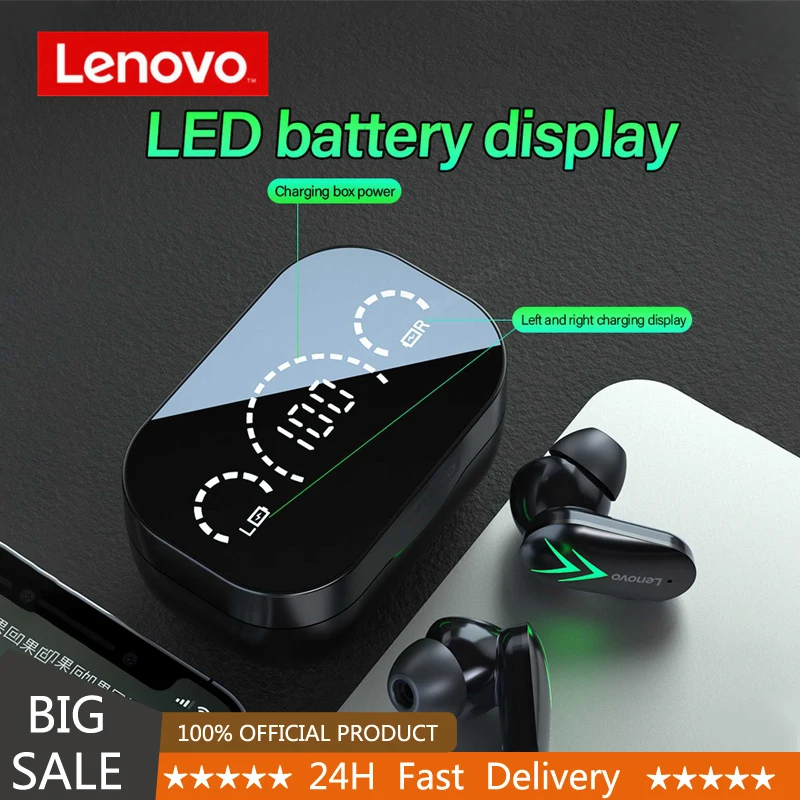 Новинка оригинальные беспроводные наушники Lenovo XT82 TWS Bluetooth 5 1 двойное Стерео