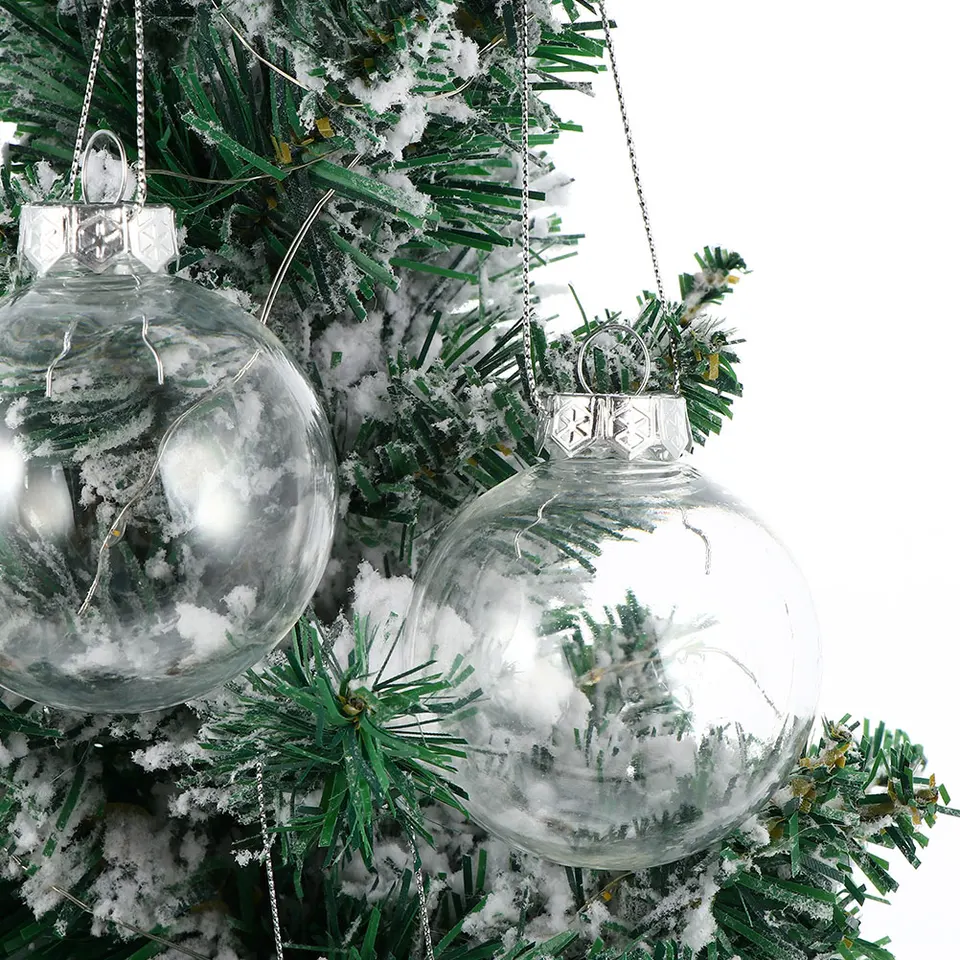 Decorazioni Per Albero Di Natale 4 Pezzi 100Mm Palline Appese - ORO
