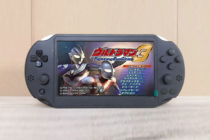 New version of thin 7-inch IPS screen Arcade DIY GAME BOY dual rocker modified PS2 motherboard without Raspberry Pi without simu