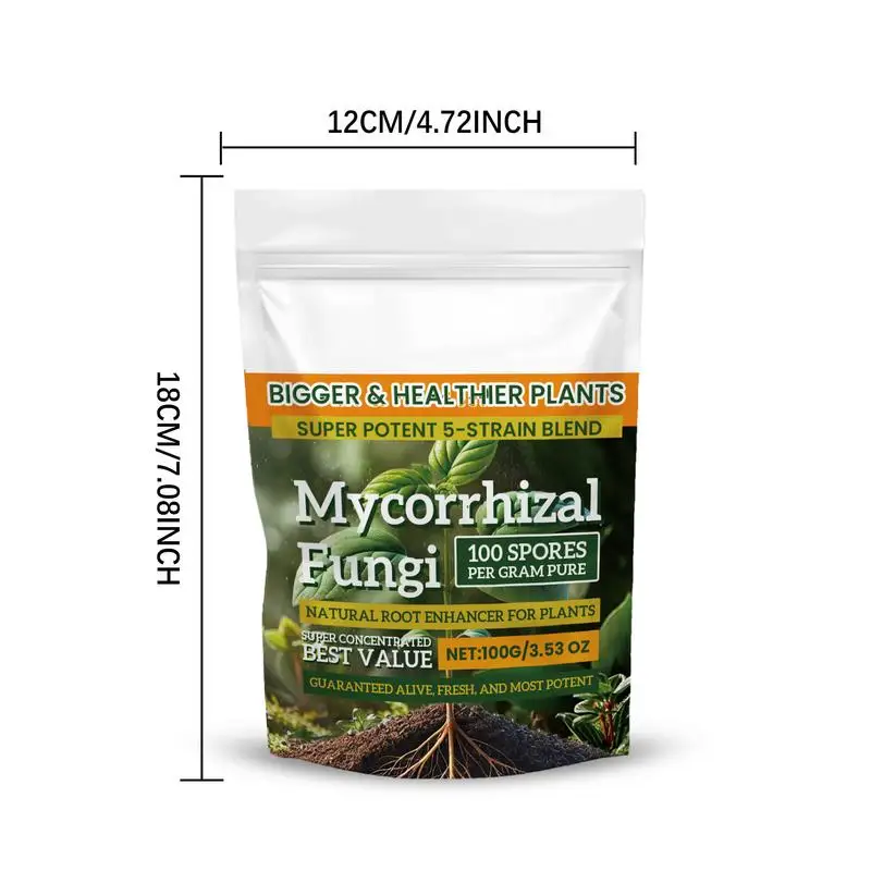 100g Plant Growth Enhancer Powder Fertilizer Nutrient Balanced Formula Planting Tool Hydroponics Mixed Culture
