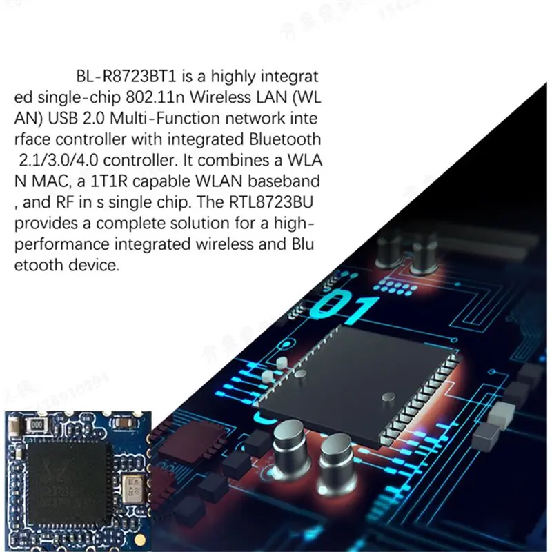 AA84 RTL8723BU USB 무선 모듈 2.4 Wifi 블루투스 콤보 모듈 인터페이스 4.0 모듈 RTL8723BU