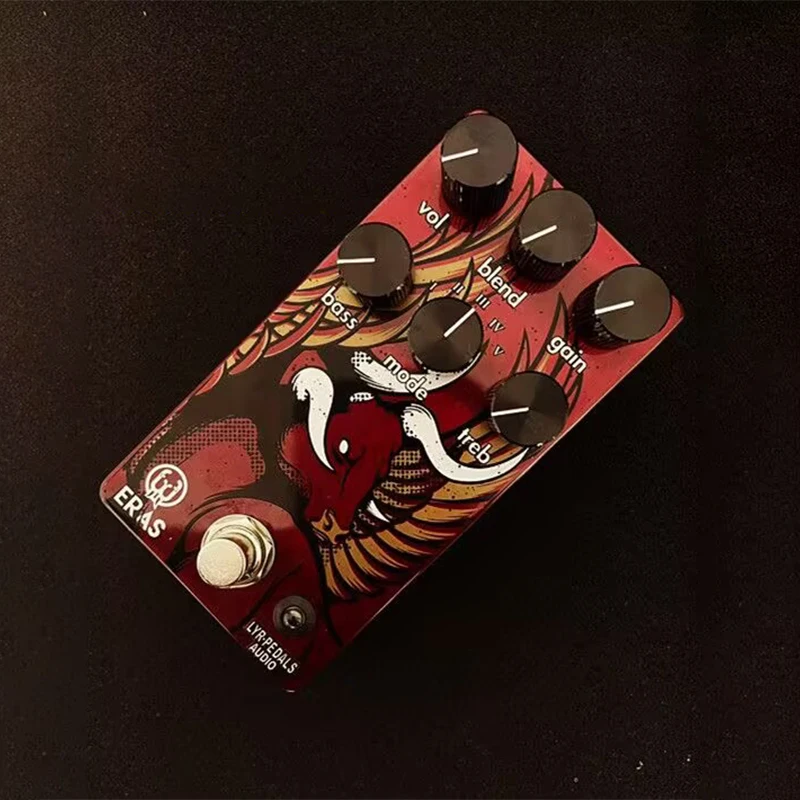 ギター LY ROCK THE LYRPEDAL Amazon.com: LY-ROCK LYR 3 Channel Guitar Preamp Effect Pedal