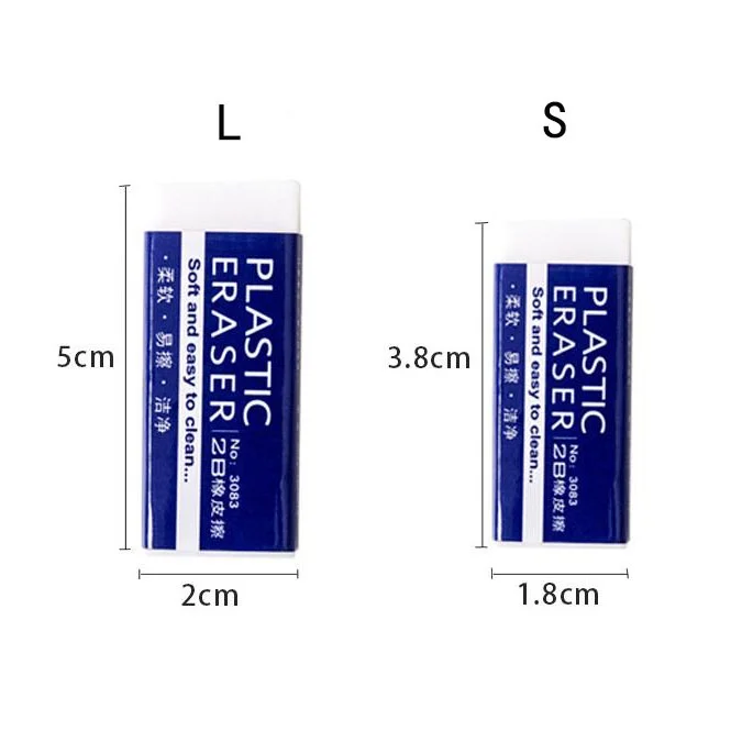Pencil Eraser Soft White Erasers Drawing Rubber Writting Correction Supplies School Office Stationery