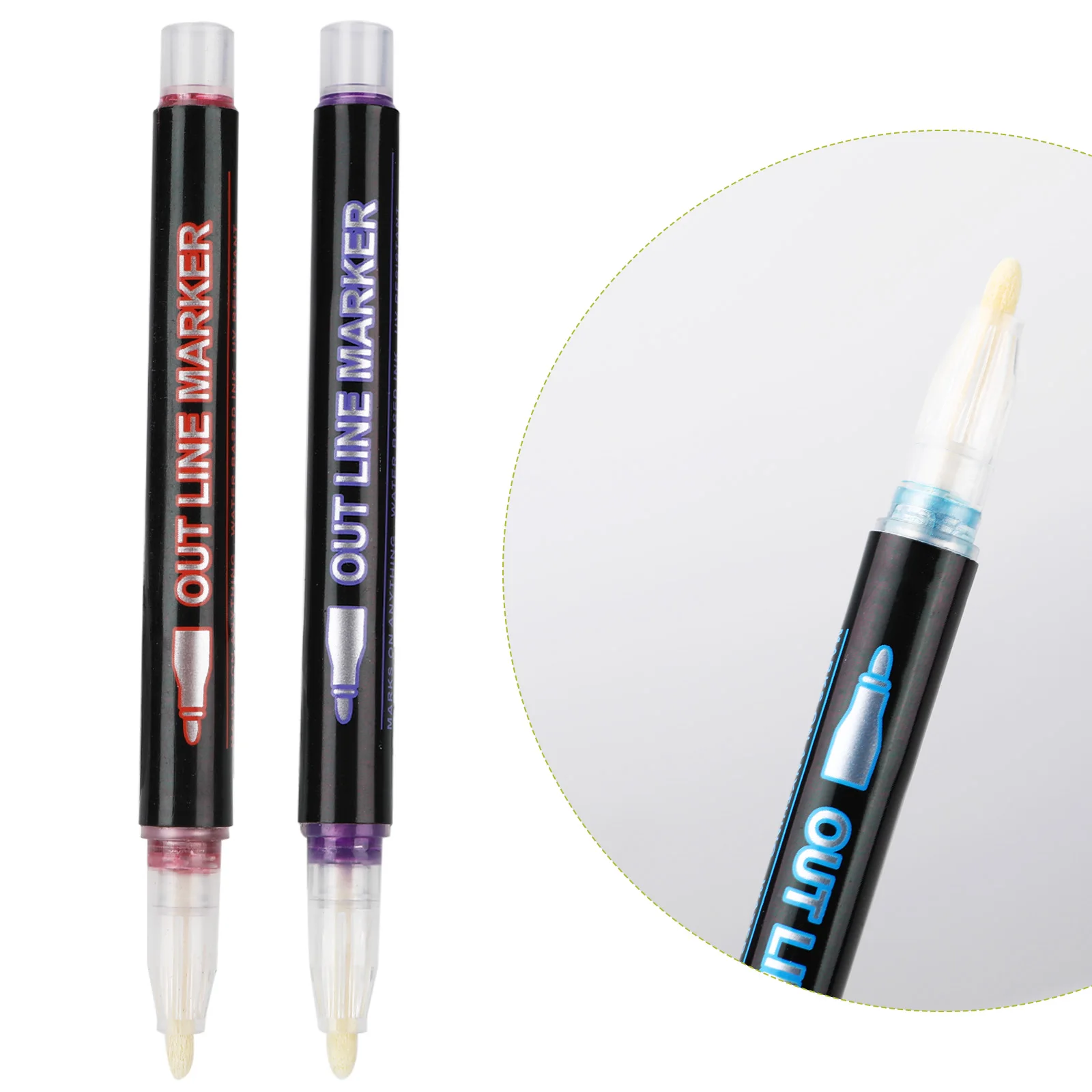 Colored Highlighters Drawing Pens Quick Dry Mark Notes Highlighter for Journal Bible Planner Notes 12