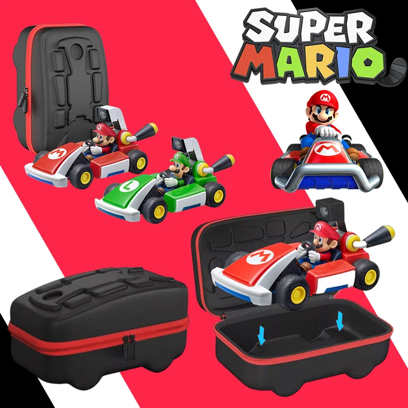 Super Mario Kart Storage Bag Per Nintendo Switch Oled Ns Kart Protable Impermeabile Antipolvere Guscio Protettivo Accessori Di Gioco