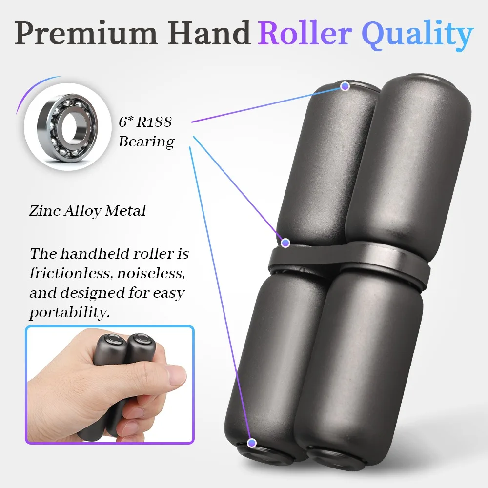 Fidget Toy Sensory Fidget Toy Anti Stress Toy Finger Sensory Toy Fidget Roller Relieve Stress Relief Toy EDC Antistresse Sensory Toys Metal Alloy Creative Lure Novelties Punnk Rotating Adults