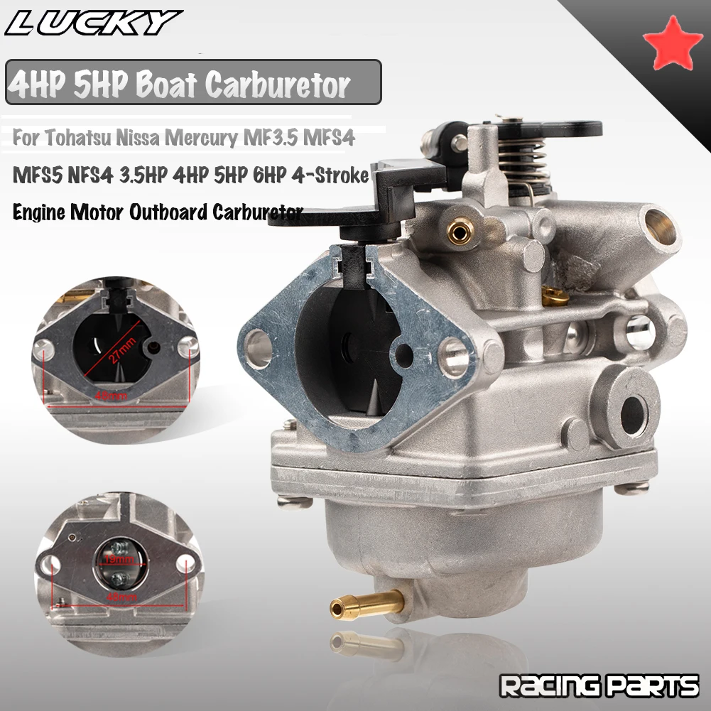 Motorcarburateur Voor Tohatsu Nissa Mercury MF3.5 MFS4 MFS5 NFS4 3.5HP