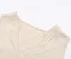 Casual Summer Midi Dress Women Sleeveless Tank V Neck Buttons Ruffle Loose Dresses Beach Soild Sundress Fashion 5