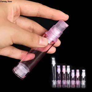 Hot 1pc vacuum pressure emulsion bottle with lotion pump on travelling cosmetic packaging Empty airless pump plastic bottles