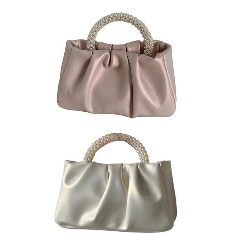 

Pleated Crossbody Bag Shoulder Bags for Women Business Purse Handbag Phone