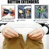 30-1PC Detachable Jeans Waist Adjustment Buckle Metal Button Extender for DIY Pants Jeans Free Sewing Waist Extenders Buttons 3