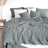 Pure Linen Duvet Cover Set, Natural Quilt Cover And Pillowcases, Double Bed Set, Queen King Duvet Cover 220x240, Bedding Set 4